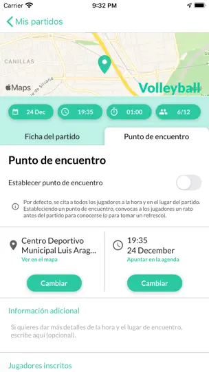 Captura de pantalla de Match & Play en iPhone 7