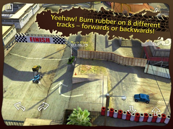 Reckless Racing HD iPad app afbeelding 5