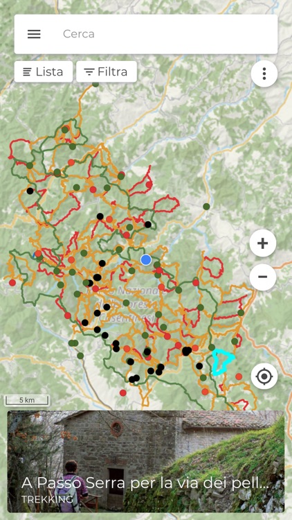 PNFC Trekking Map