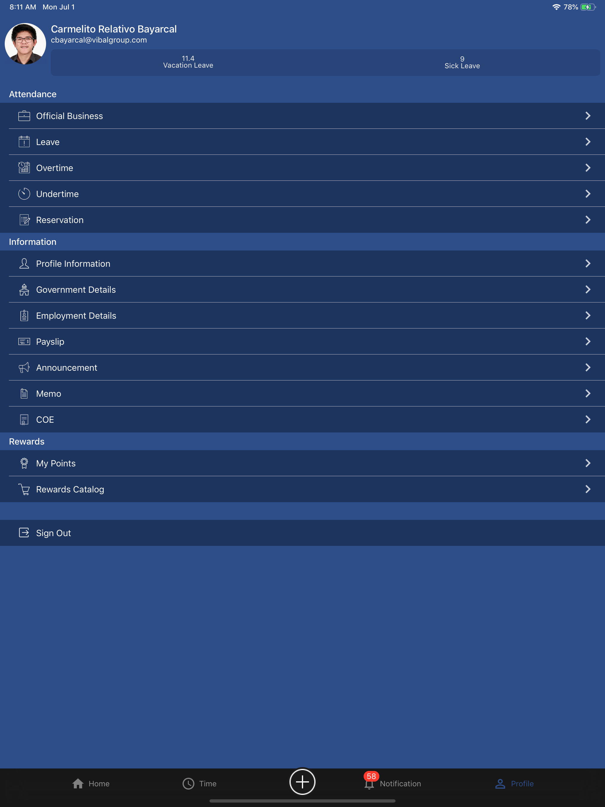 Vibal SmartHR screenshot 11