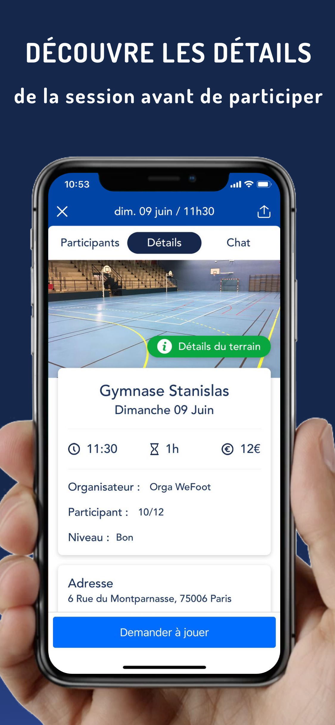 WeFoot - Le plaisir de jouer screenshot 6