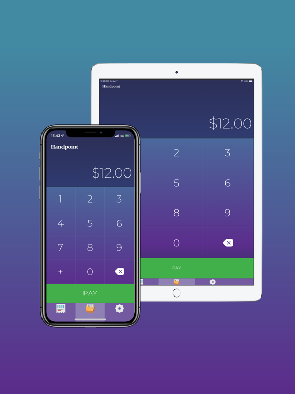 Handpoint iPad screenshot 1 - Business app