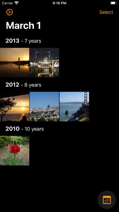 Screenshot #2 pour Photo Flashback!