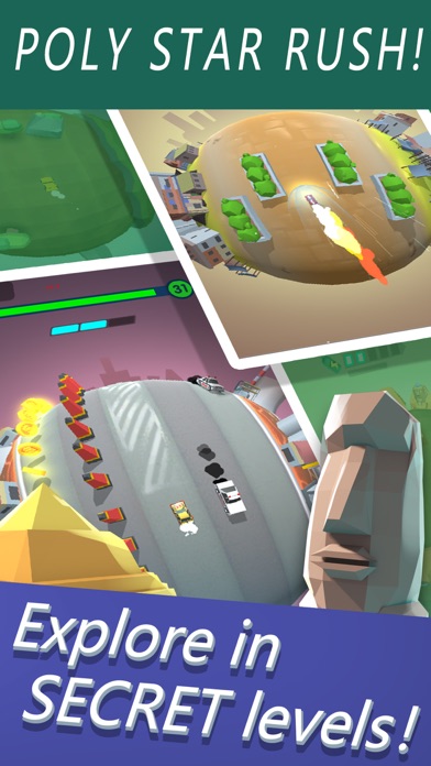 Screenshot #2 pour Poly Star Dash!