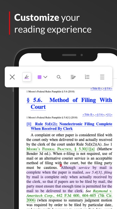 LexisNexis® Digital Library screenshot 3