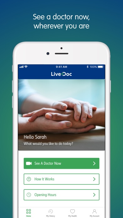 LiveDoc by Health at Hand Screenshot