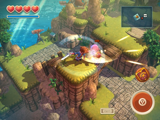 Oceanhorn ™ iPad app afbeelding 3