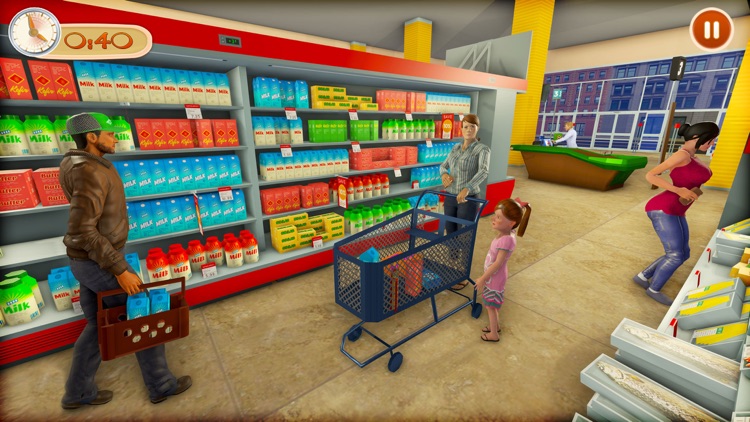 Supermarket Shopping Games 3D