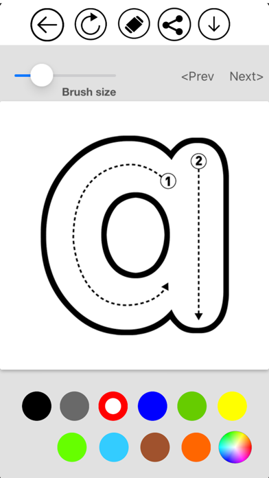 Screenshot #3 pour ABC Alphabet & Number Coloring