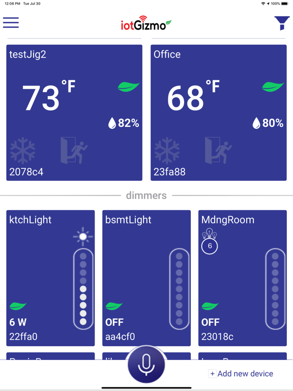 Screenshot #4 pour iotGizmo