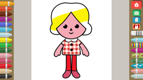 Finger Paint Coloring Book screenshot