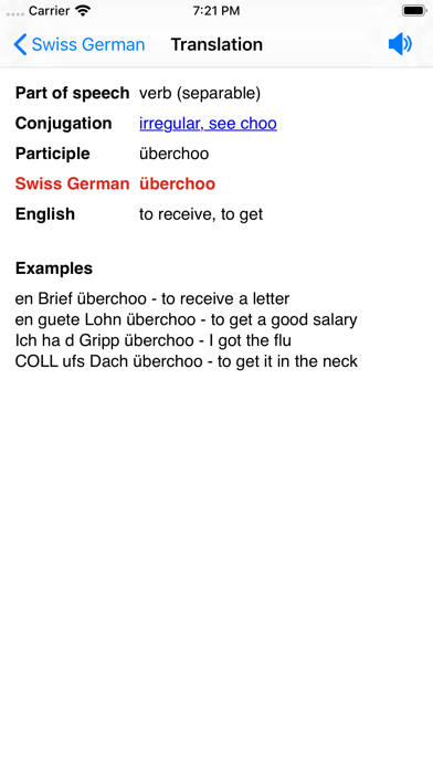 Swiss German Dictionaryのおすすめ画像6