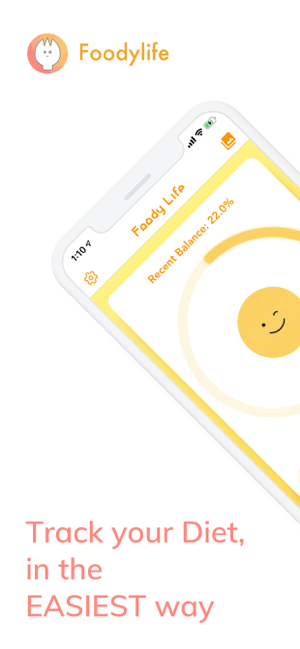 FoodyLife : Capture d'écran de l'application Food Diary