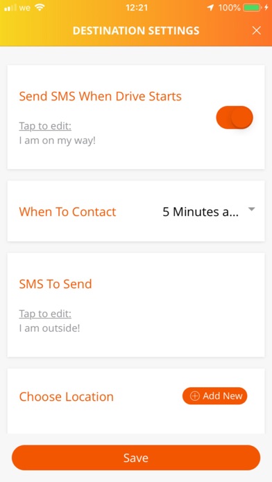 DDialer - SMS Before Arrival screenshot 4