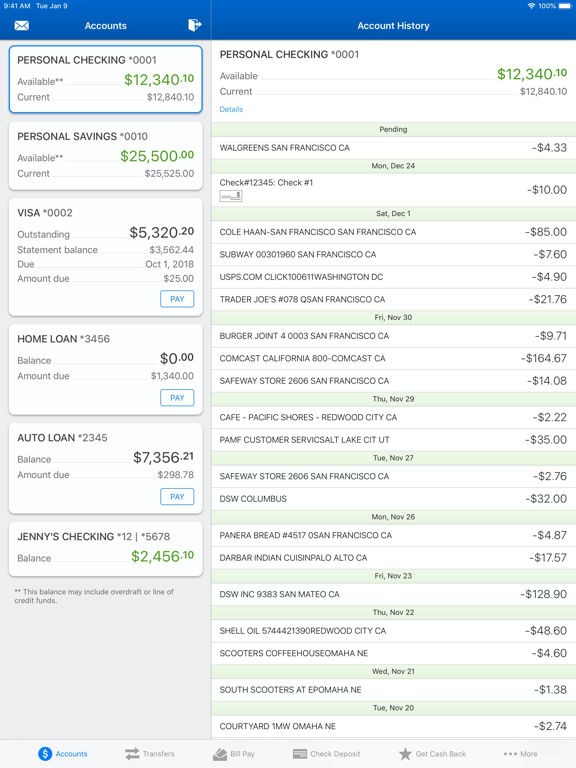 Screenshot #5 pour HEBFCU Mobile Banking