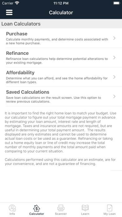 Diversified Mortgage Home App screenshot 2