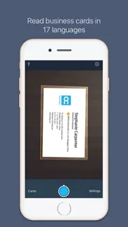 camcard for salesforce iphone screenshot 1