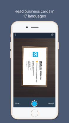 CamCard for Salesforce screenshot 1
