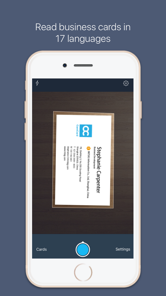 CamCard for Salesforce - 1.2.3 - (iOS)
