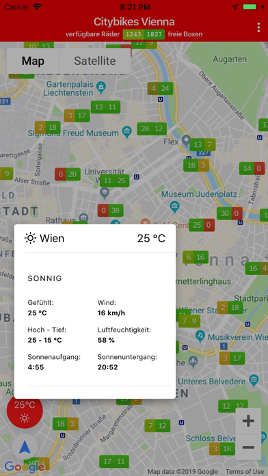 Screenshot #3 pour Citybikes Vienna