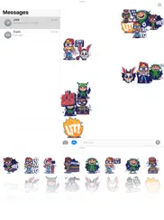 subway minifig stickers iPad Captures Décran 4