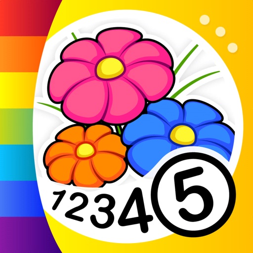 Color by Numbers - Flowers iOS App