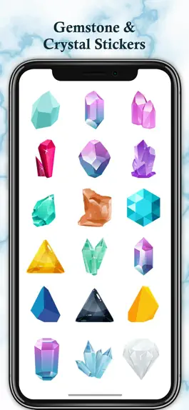 Game screenshot Gemstone & Crystal Stickers mod apk