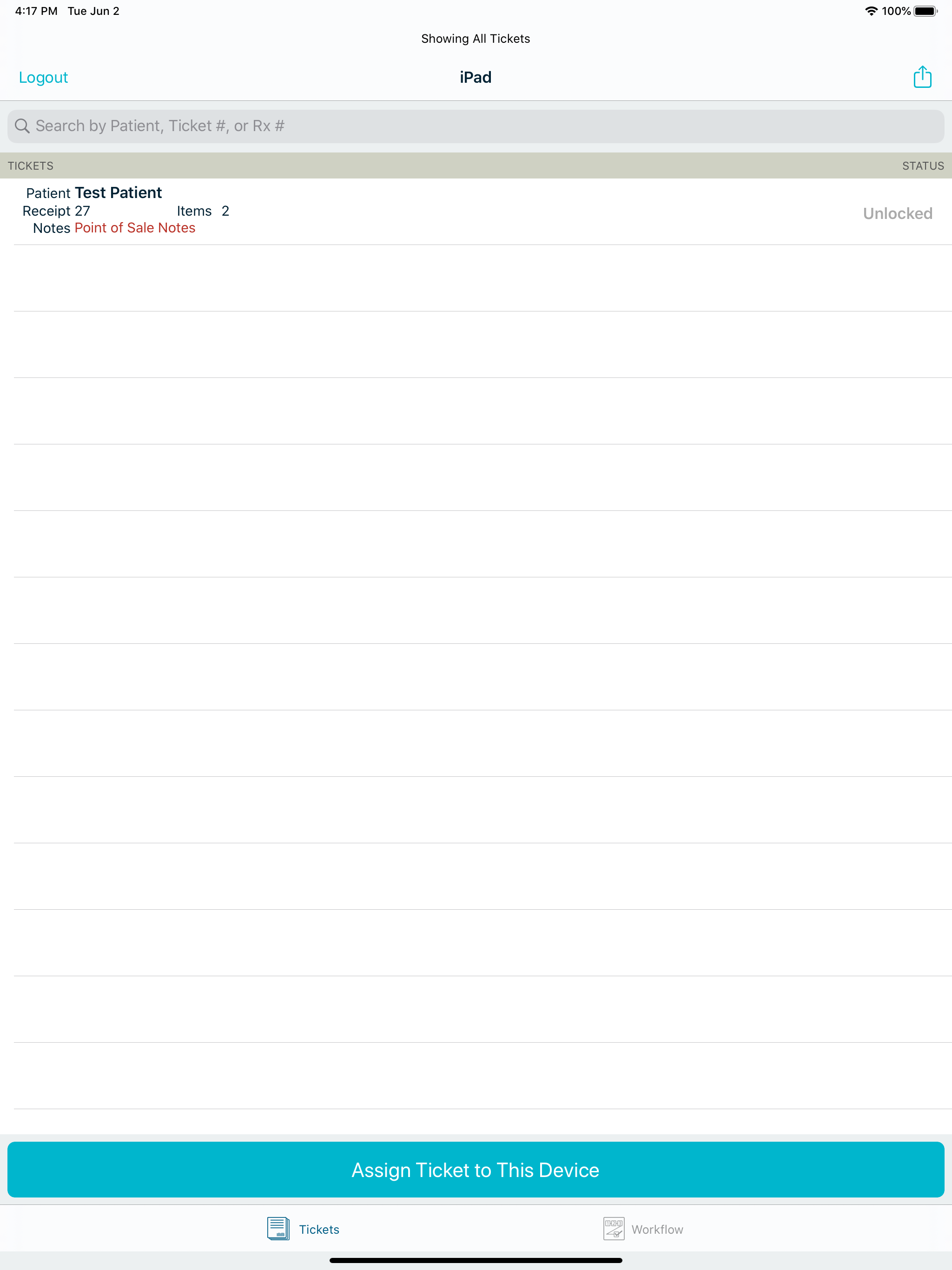 Rx30 POS Curbside screenshot 7