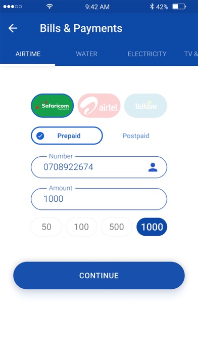 Pesapal Mobile Screenshot
