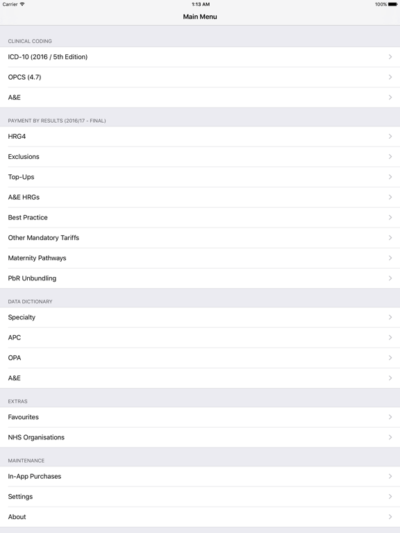 Screenshot #4 pour UK Health Reference