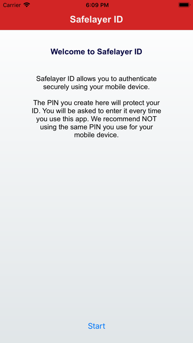 Safelayer ID Screenshot