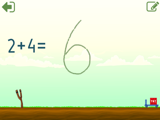 Math Shot Addition within 10 iPad screenshot