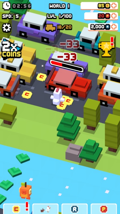 Crossy Road Rage