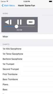 mintzer big band essentials iphone screenshot 3