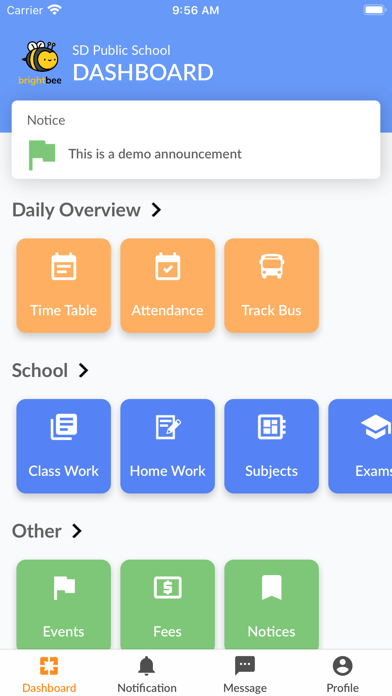 BrightBee - Leading School App screenshot 2