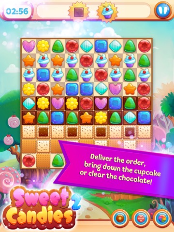 Sweet Candies 2: Match 3 Gamesのおすすめ画像3