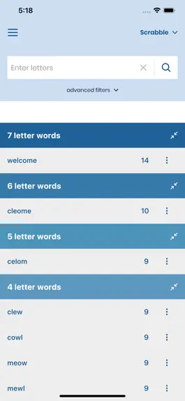 Game screenshot WordFinder: Unscramble words mod apk