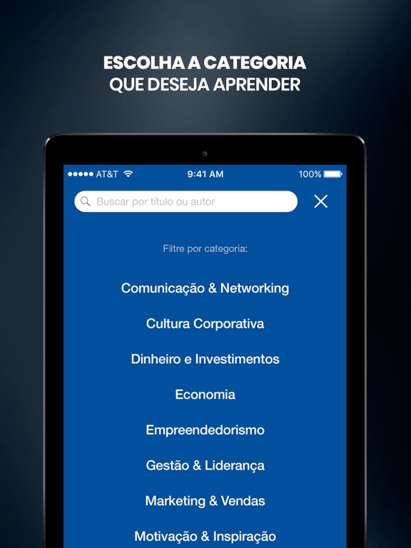 Instalivros - Resumo de Livros iPad screenshot 4 - Book app