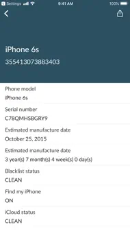IMEI Checker Blacklist Phone iphone bilder 1