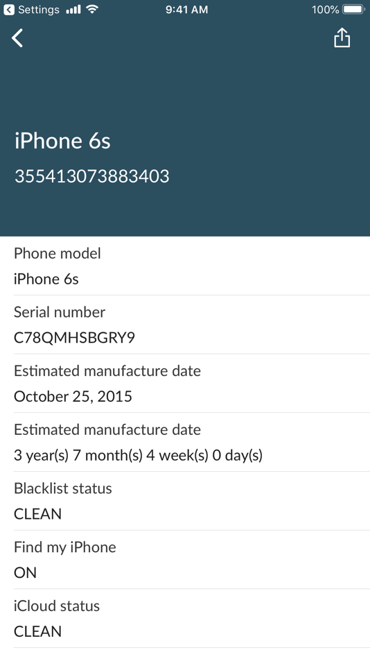 #2. IMEI Checker Blacklist Phone (iOS) 由: Ruslan Balkarov