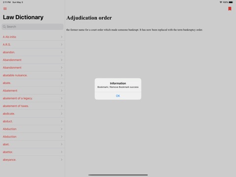 Law Dictionary Offlineのおすすめ画像5