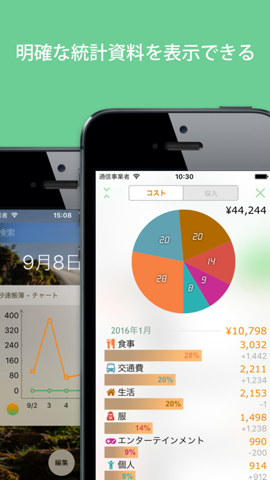 秒速家計簿 1SecMoney screenshot1