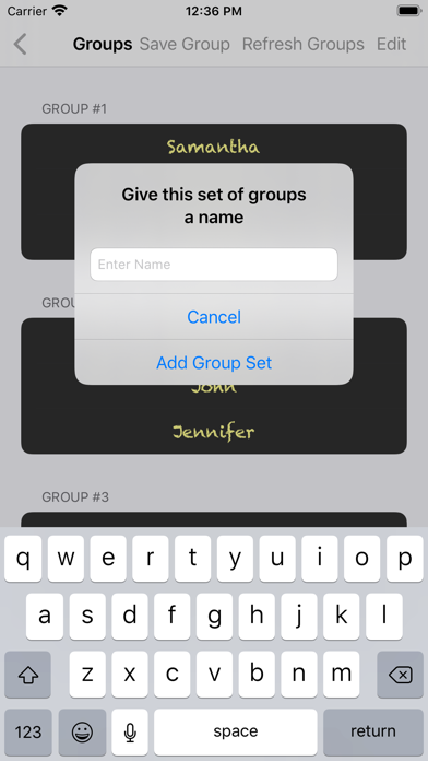 App screenshot