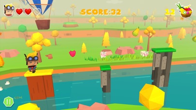 Tiny Jumper Justin: Fruit Rush screenshot 4