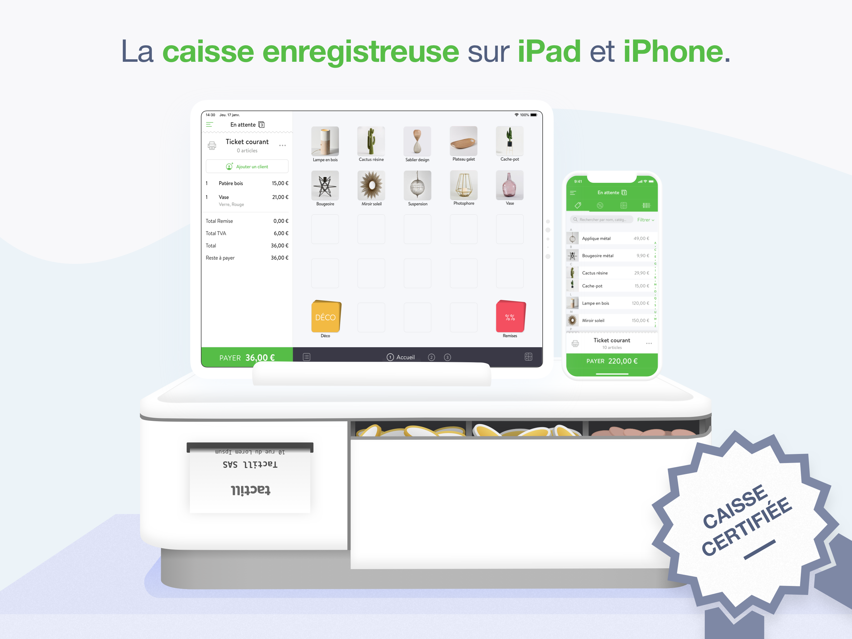 Caisse enregistreuse • Tactill screenshot 5