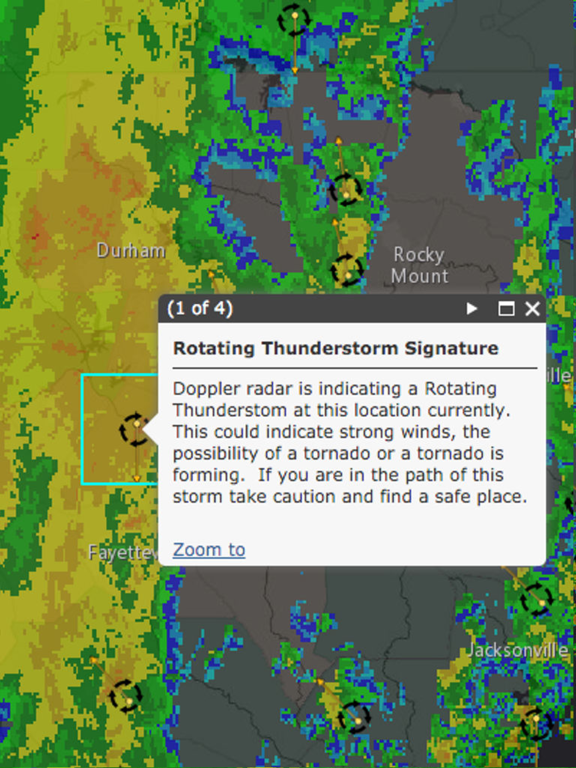 Screenshot #5 pour Simply Weather Radar