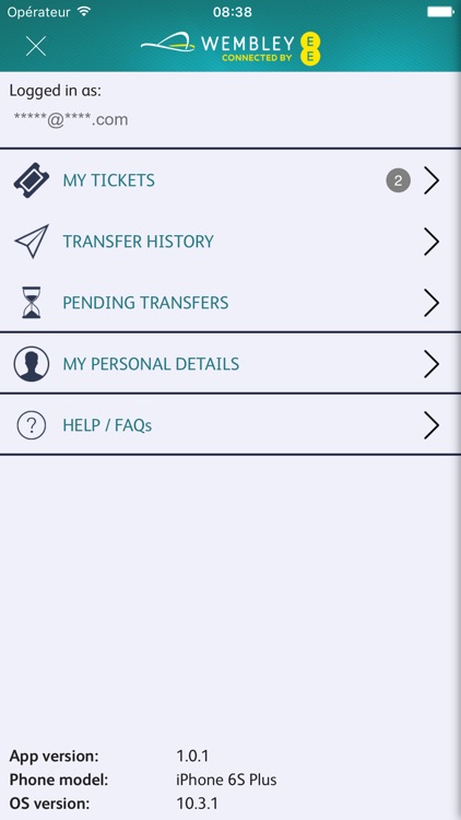 Wembley Mobile Tickets