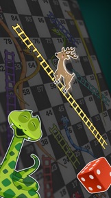 Snakes and Ladders - dice game screenshot