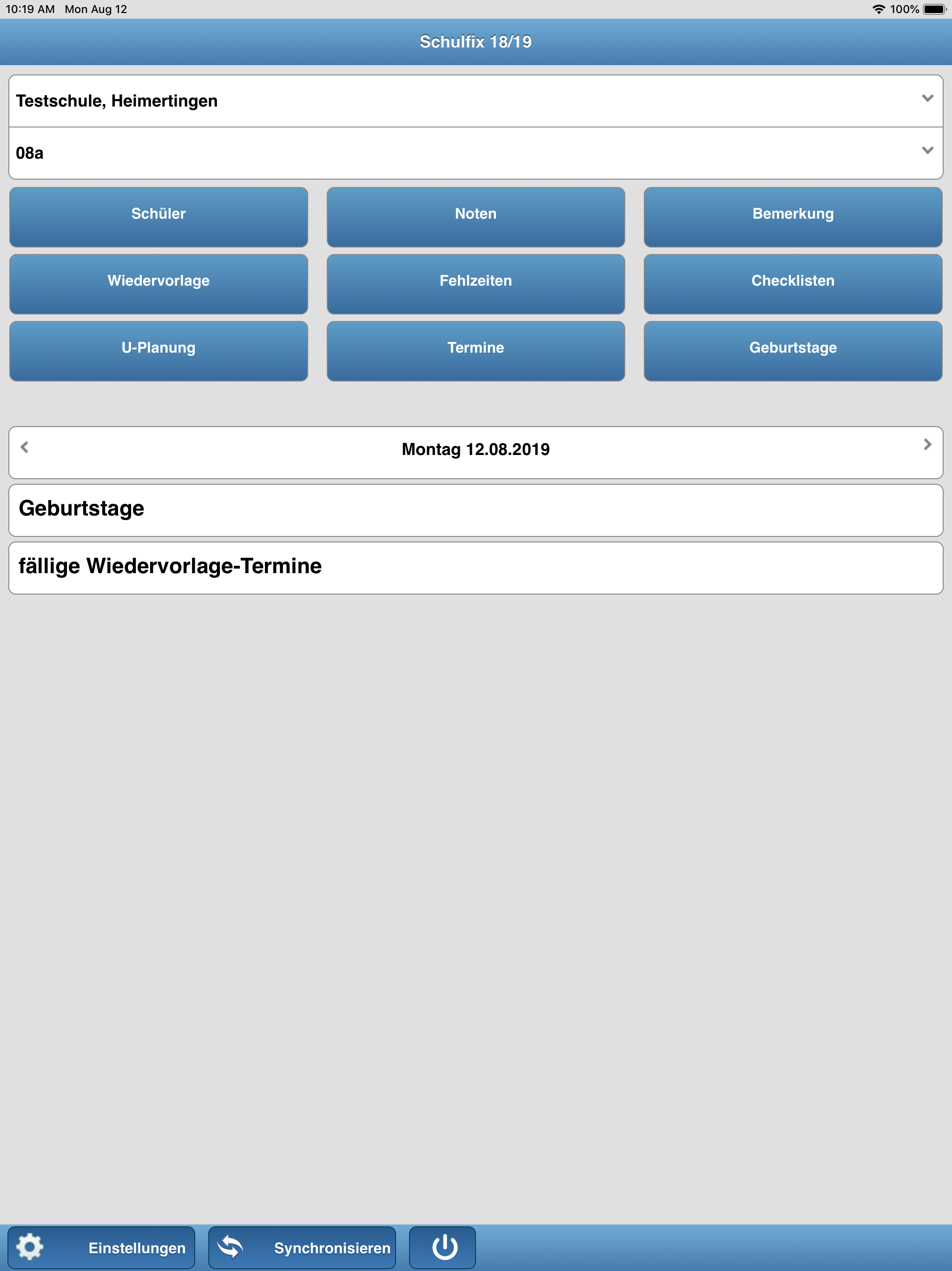 Schulfix screenshot 7