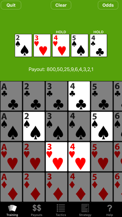 Video Poker Trainer Screenshot